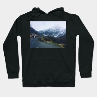 Norwegian Mountains Briksdalsbreen Landscape Hoodie